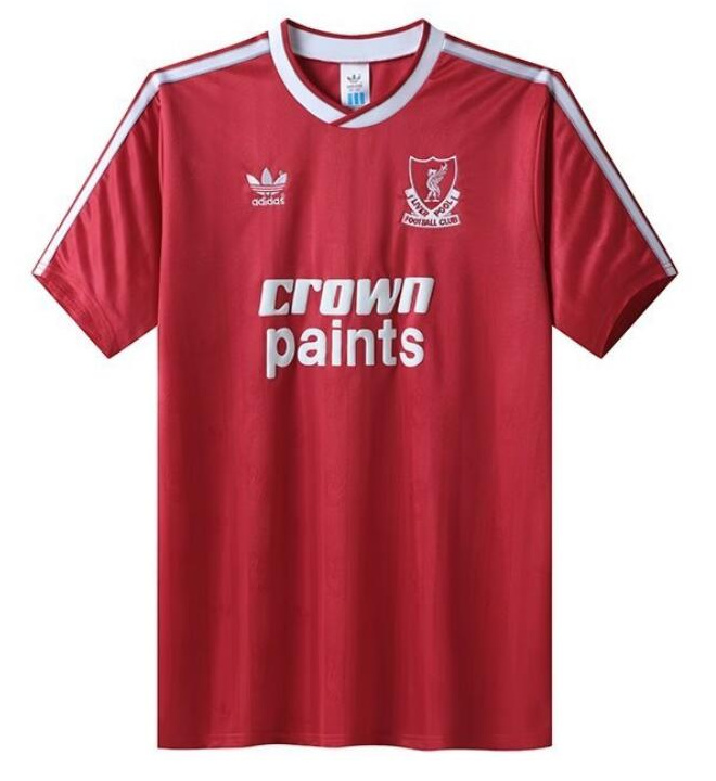 Retro Liverpool 1987-88 Home Soccer Jersey