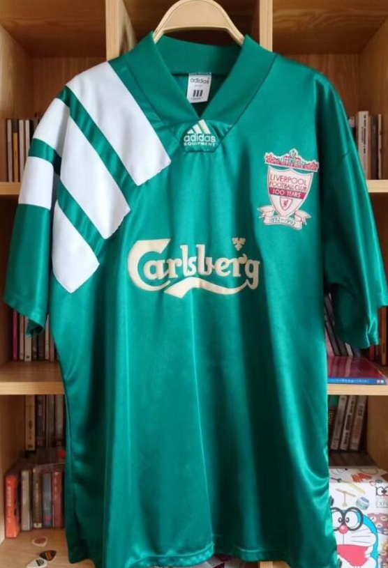 Retro Liverpool 1992-93 Away Soccer Jersey
