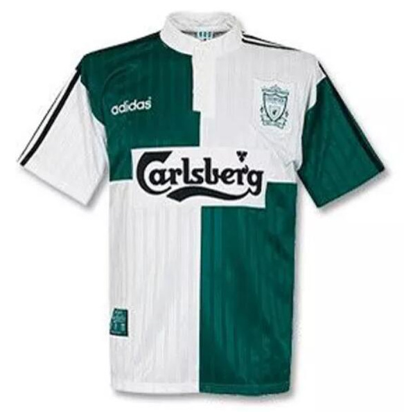 Retro Liverpool 1994-96 Away Soccer Jersey