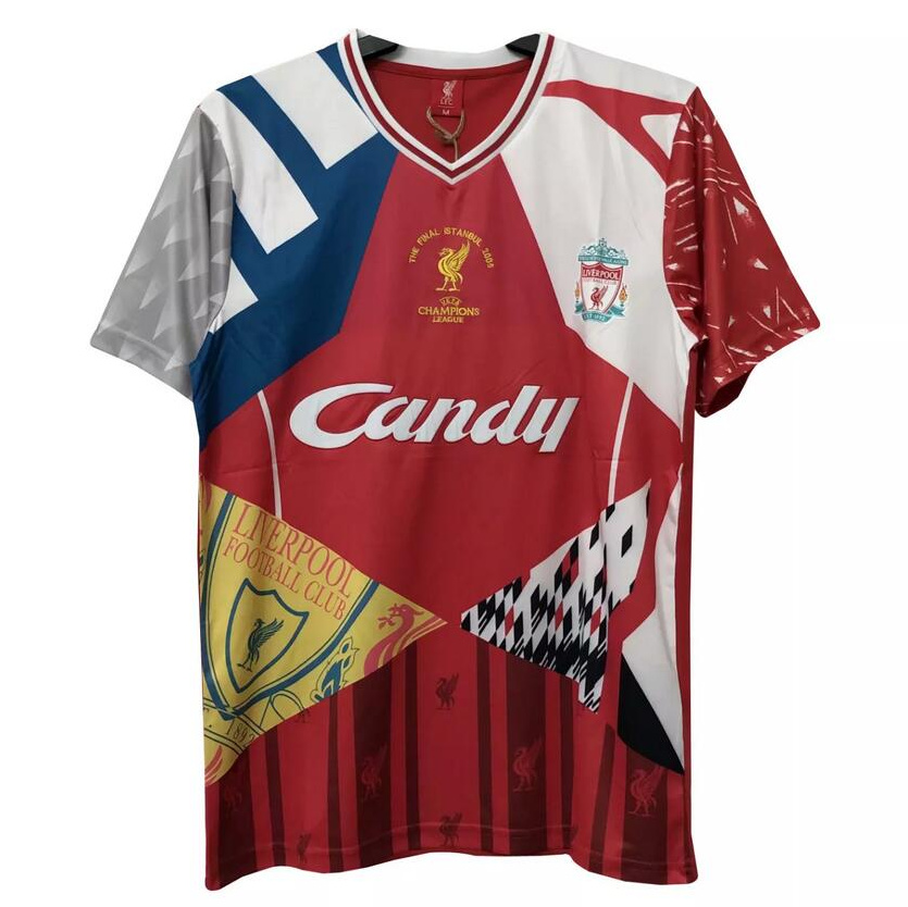 Retro Liverpool 2005-06 Champions Leageue Special Soccer Jersey