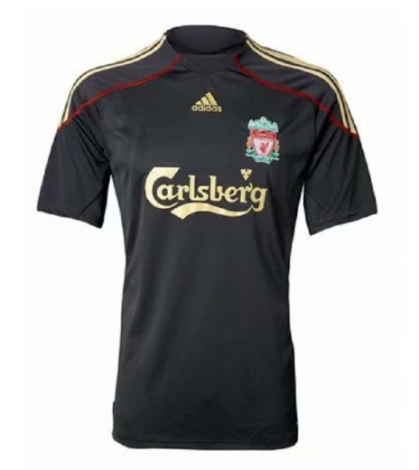 Retro Liverpool 2009-2010 Away Soccer Jersey
