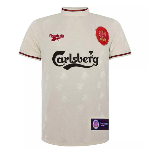 Retro Liverpool 96-97 Away Soccer Jersey