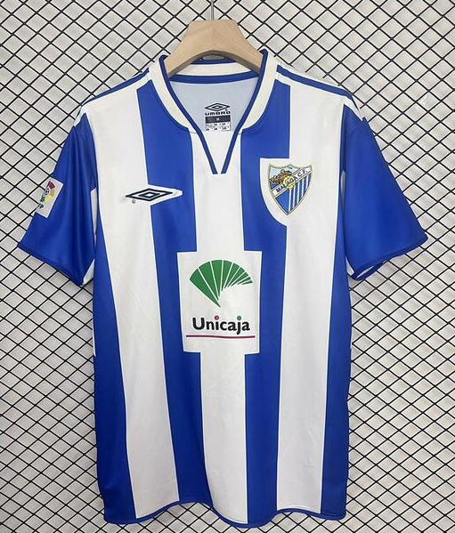Retro Malaga 2005-06 Home Soccer Jersey