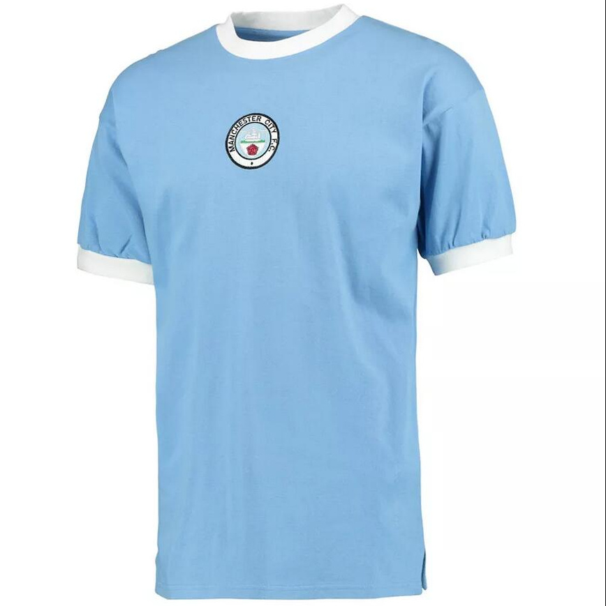 Retro Manchester City 1972 Soccer Jersey