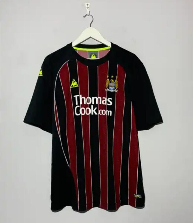Retro Manchester City 2008-09 Away Soccer Jersey