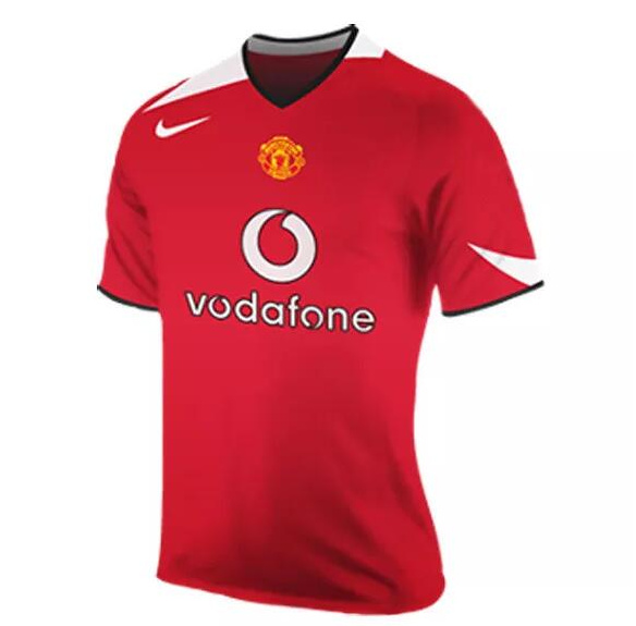 Retro Manchester United 05-06 Home Soccer Jersey