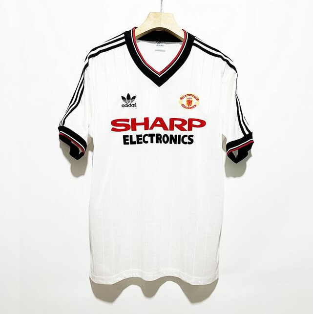 Retro Manchester United 1982-83 Away Soccer Jersey