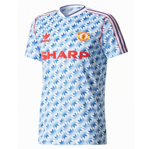 Retro Manchester United 1990-1992 Away Soccer Jersey Shirt