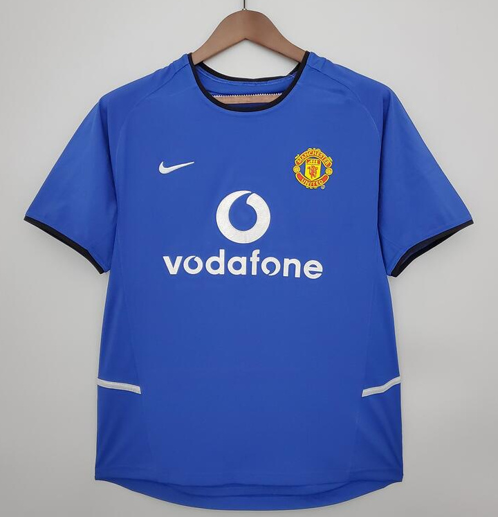 Retro Manchester United 2002-04 Away Soccer Jersey