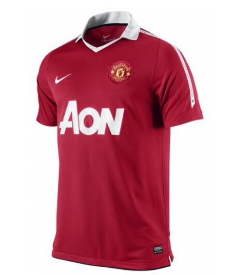 Retro Manchester United 2010-2011 Home Soccer Jersey