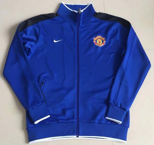 Retro Manchester United 2010 Training Jacket Blue
