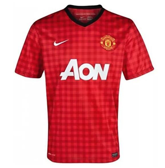 Retro Manchester United 2012-13 Home Soccer Jersey
