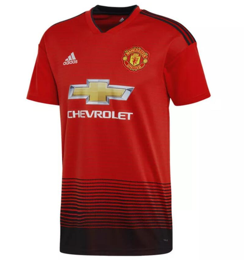 Retro Manchester United 2018-19 Home Soccer Jersey