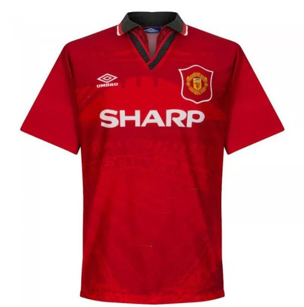 Retro Manchester United 94-96 Home Soccer Jersey