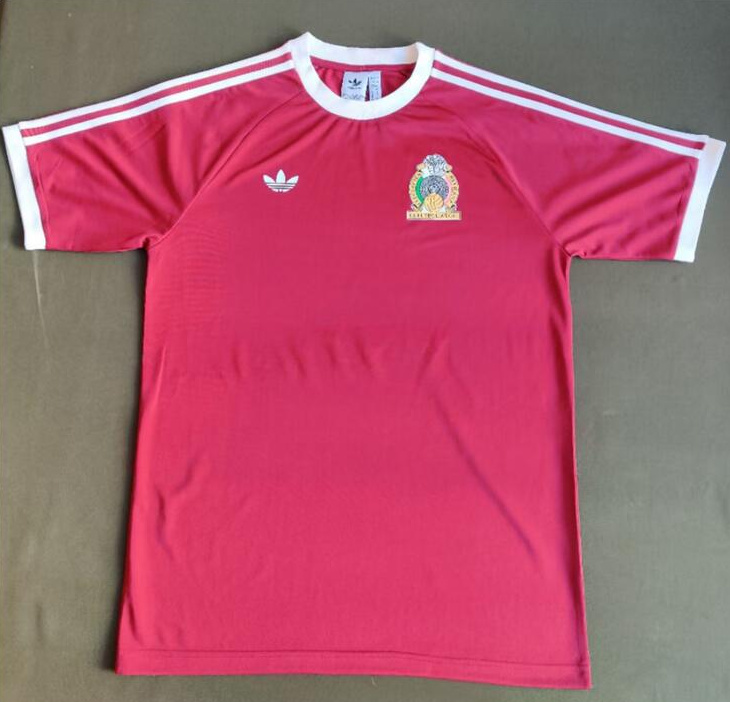 Retro Mexico 1985 Red Soccer Jersey