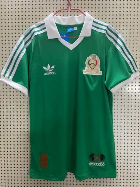 Retro Mexico 1986 Home Soccer Jersey Shirt