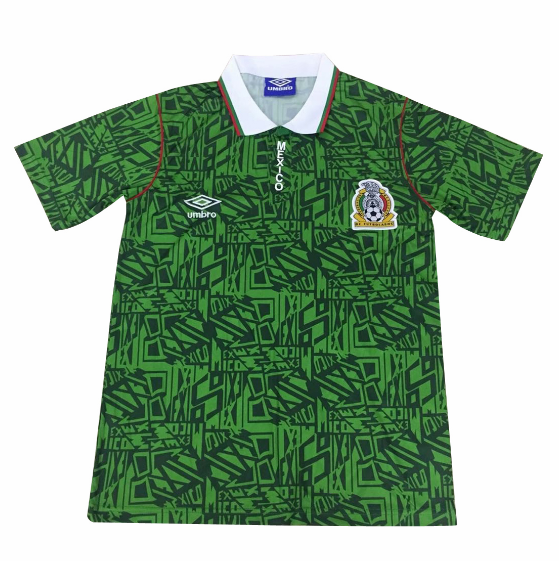 Retro Mexico 1994 Home Soccer Jersey Shirt