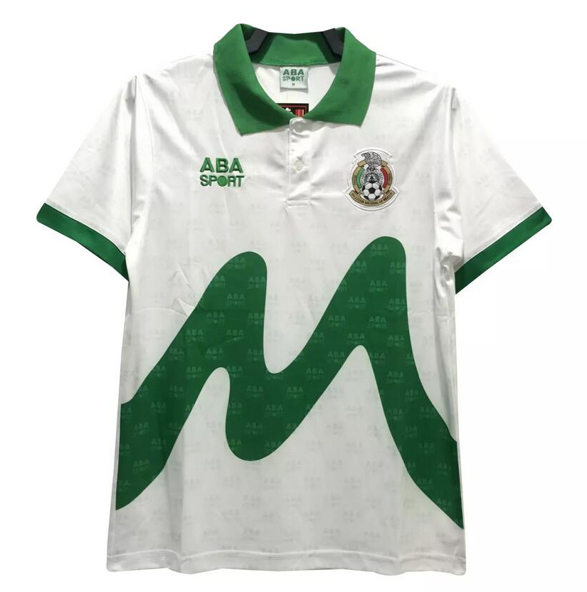 Retro Mexico 1995 Away Soccer Jersey