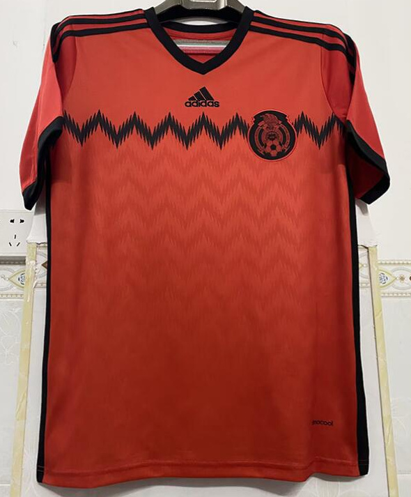 Retro Mexico 2014 Away Soccer Jersey