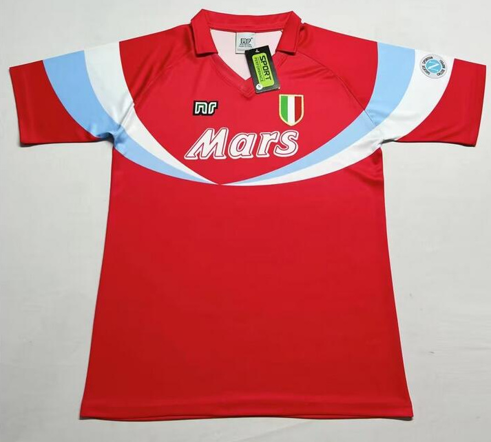 Retro Napoli 1990-91 Away Soccer Jersey