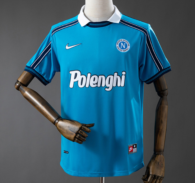 Retro Napoli 1998-99 Home Soccer Jersey
