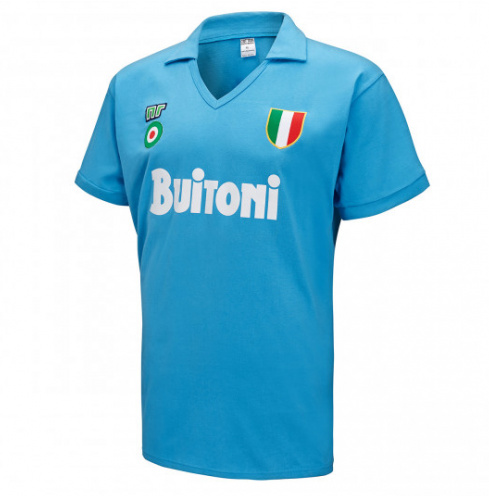 Retro Napoli 87-88 Home Soccer Jersey Shirt