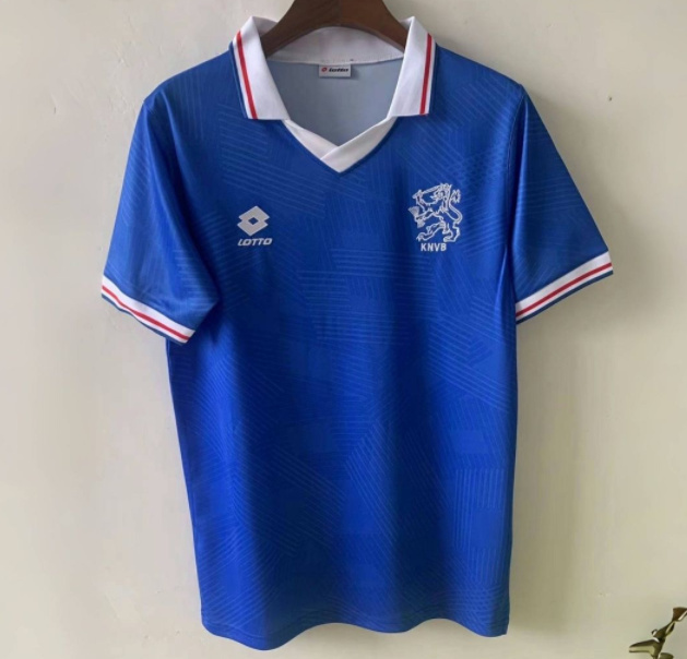 Retro Netherlands 1991 Away Soccer Jersey