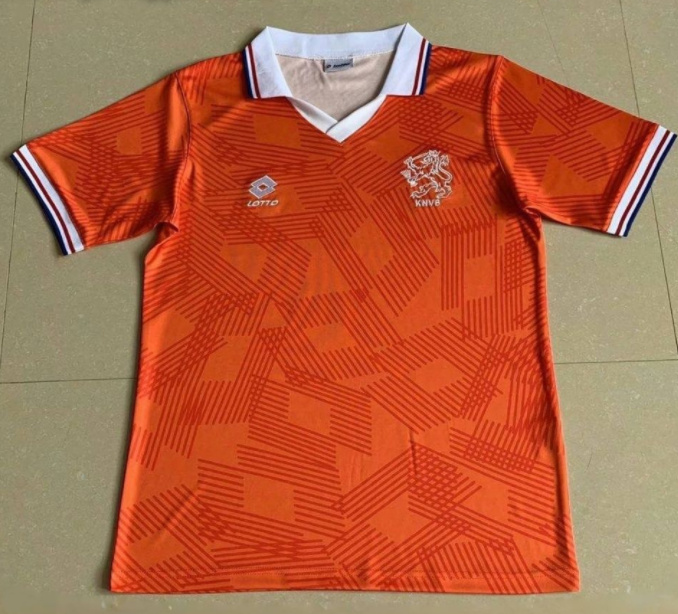 Retro Netherlands 1991 Home Soccer Jersey