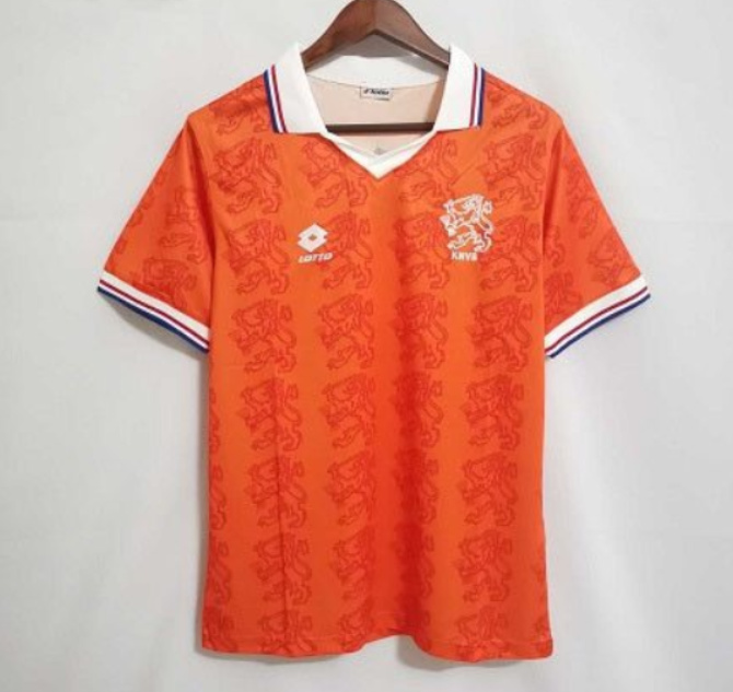 Retro Netherlands 1995 Home Soccer Jersey