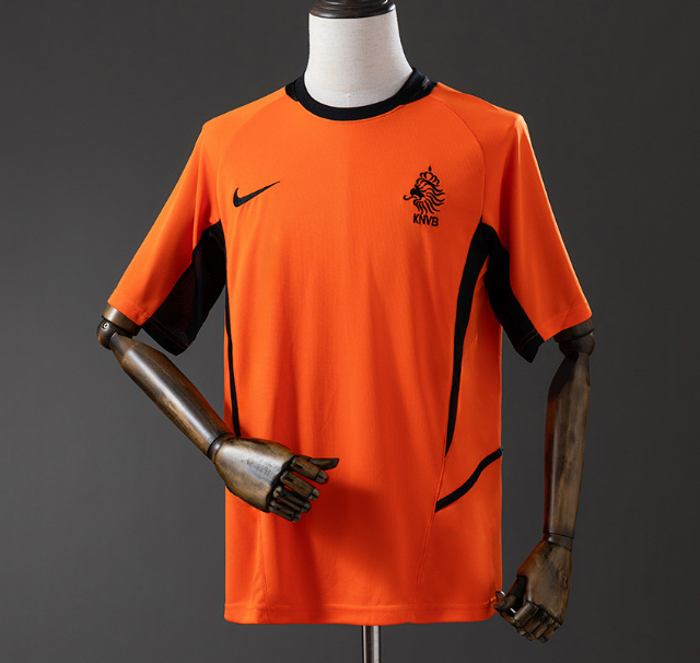 Retro Netherlands 2002 Home Soccer Jersey