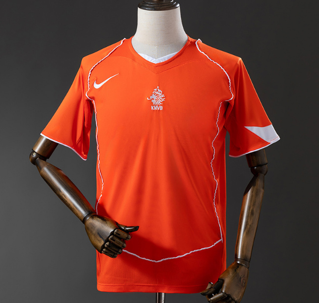 Retro Netherlands 2004 Home Soccer Jersey