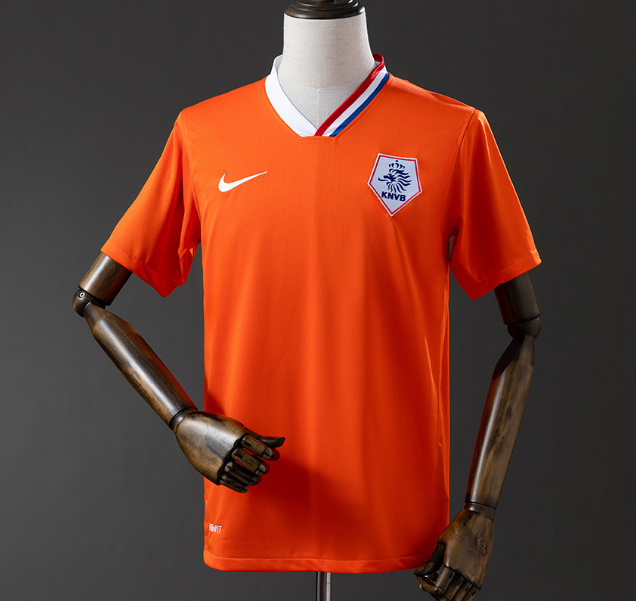 Retro Netherlands 2008 Home Soccer Jersey