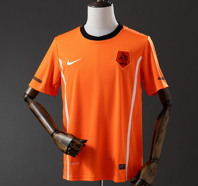 Retro Netherlands 2010 Home Soccer Jersey
