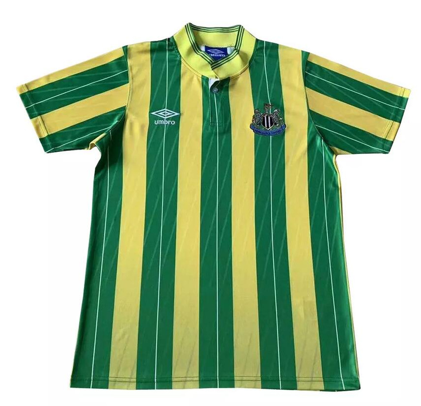 Retro Newcastle United 1988 Away Soccer Jersey