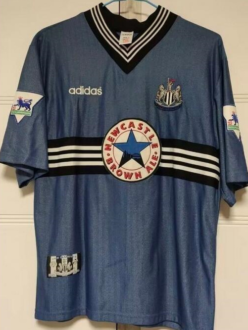 Retro Newcastle United 1995-96 Away Soccer Jersey