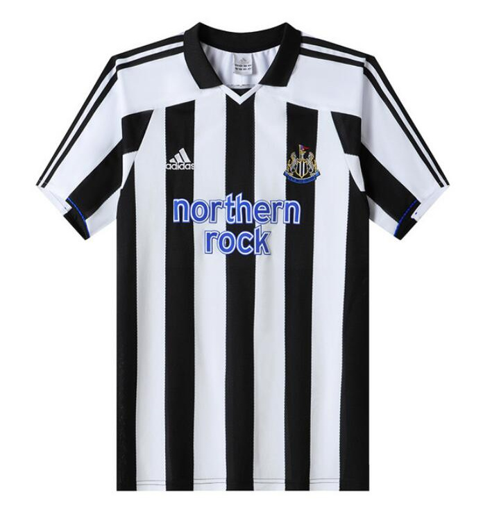 Retro Newcastle United 2003-05 Home Soccer Jersey