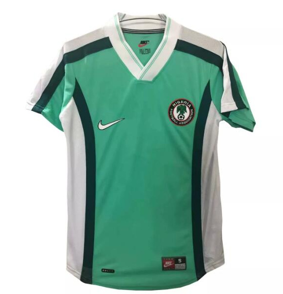 Retro Nigeria 1998 Home Soccer Jersey
