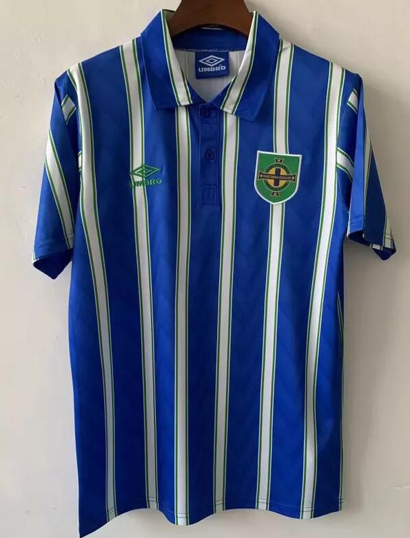 Retro Northern Ireland 1992 Away Kit Soccer Jersey
