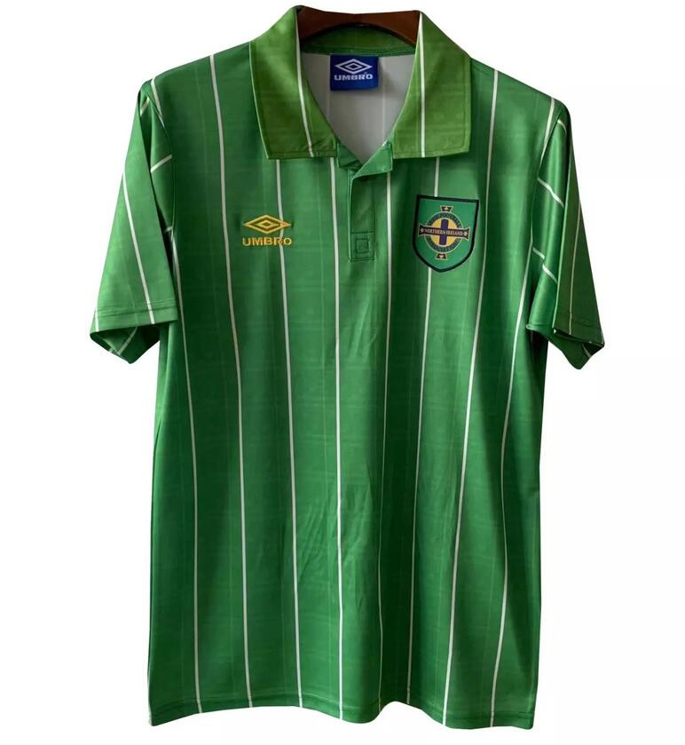 Retro Northern Ireland 1994 Home Kit Soccer Jersey