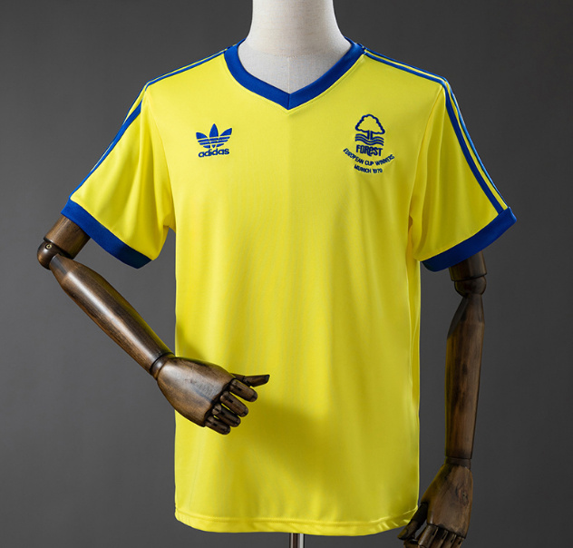 Retro Nottingham Forest 1977-80 Away Soccer Jersey