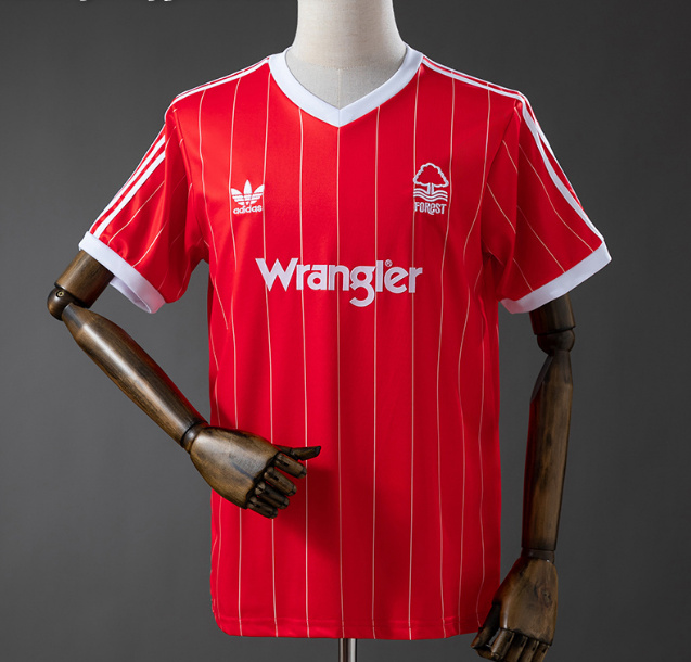 Retro Nottingham Forest 1982-84 Home Soccer Jersey
