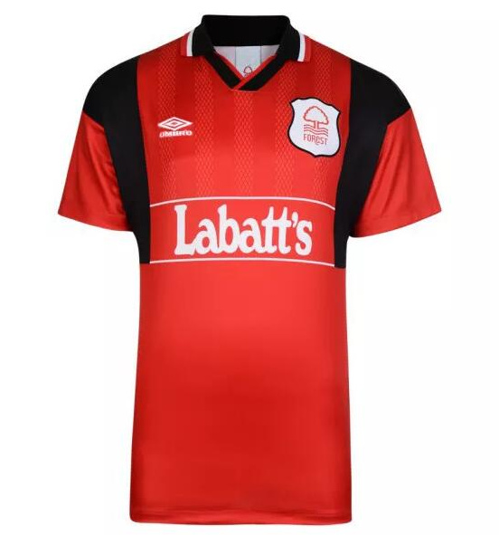 Retro Nottingham Forest 1994-95 Home Soccer Jersey