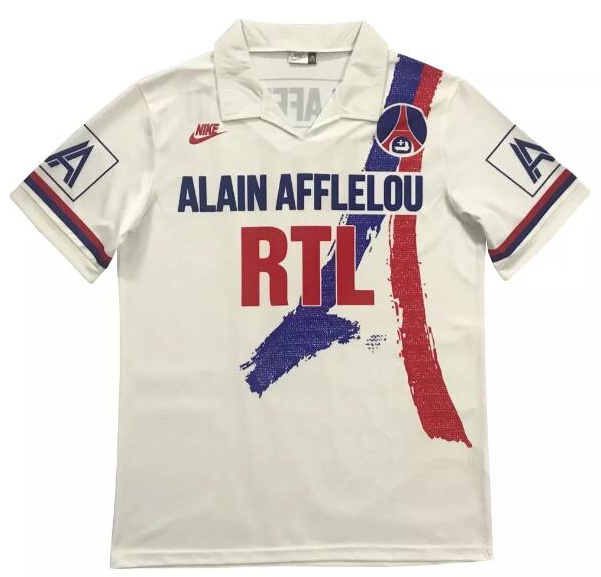 Retro PSG 1990-92 Away Soccer Jersey