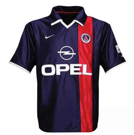 Retro PSG 2001-02 Home Soccer Jersey