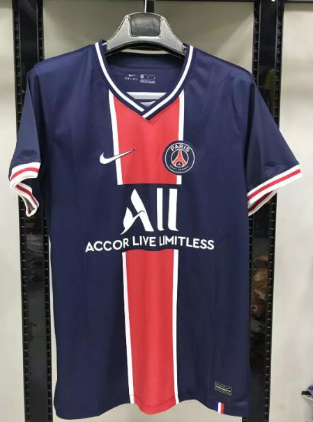 Retro PSG 2020-21 Home Soccer Jersey