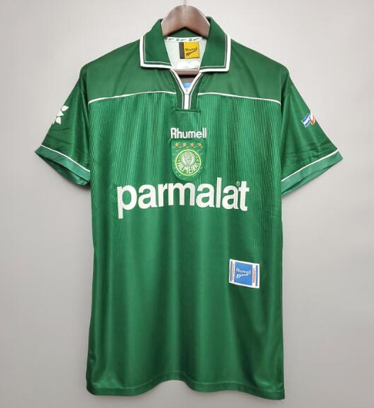 Retro Palmeiras 100th Anniversary Home Soccer Jersey