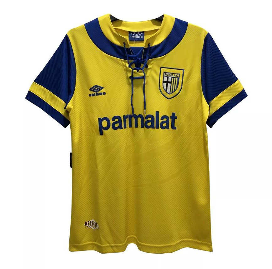 Retro Parma 1993-95 Home Soccer Jersey