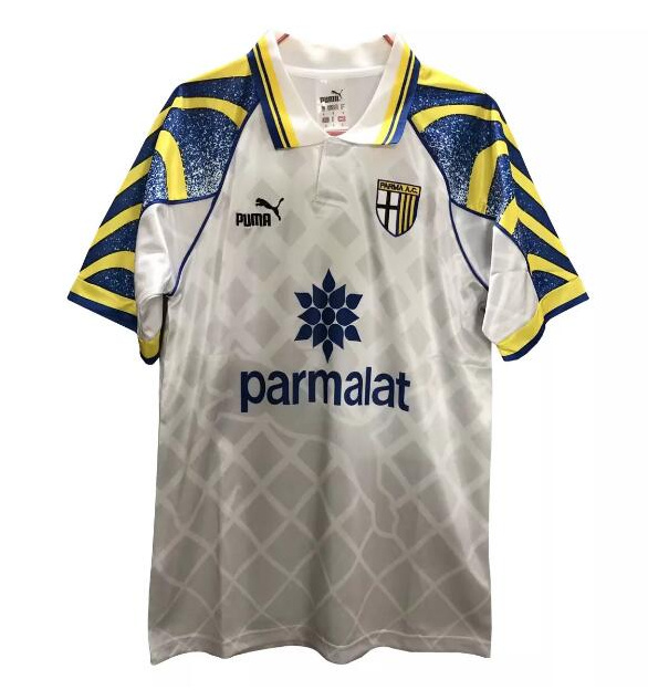 Retro Parma 95-97 Home Soccer Jersey
