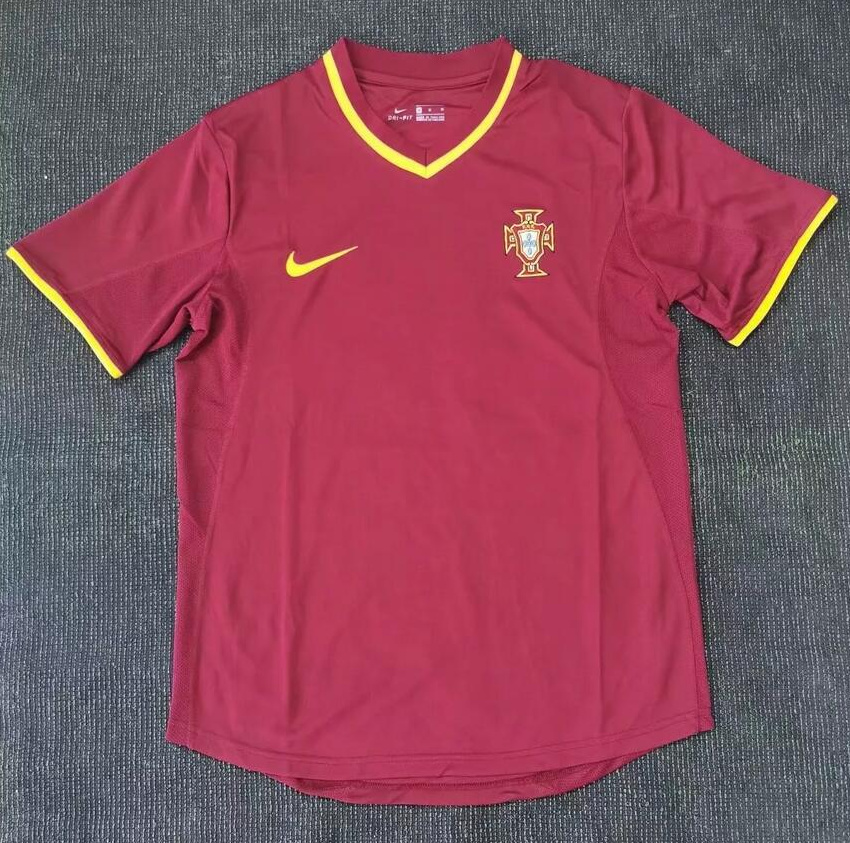 Retro Portugal 2000 Home Soccer Jersey