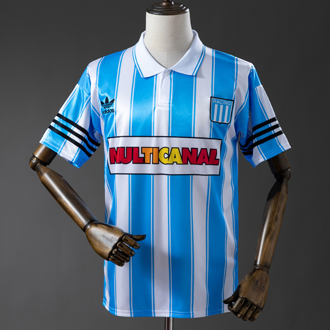 Retro Racing Club de Avellaneda 1995-96 Home Soccer Jersey